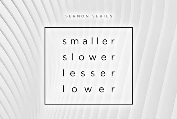 smaller slower lesser lower
